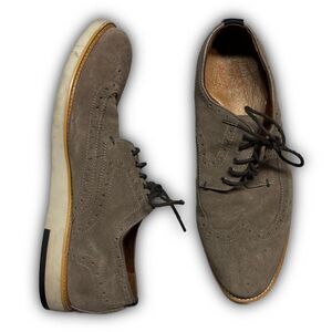Unbranded Men's Grey and Brown Oxfords
